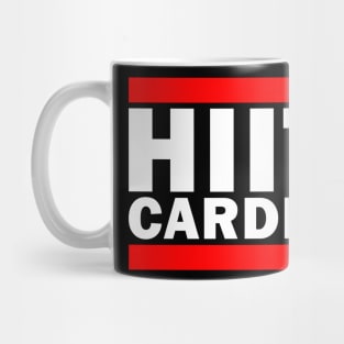 HIIT Cardio Gym Parody Shirt (For Dark Colors) Mug